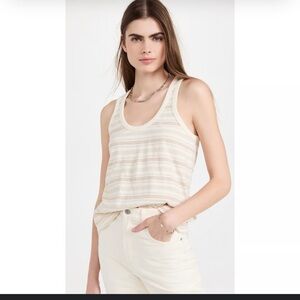 FAHERTY 100 organic cotton woman’s racerback tank - XL